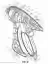 Fig. 09 - Vessel sealer and divider for use with small trocars and cannulas