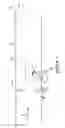 Fig. 02 - Plasma torch for ignition, flameholding and enhancement of combustion in high speed flows