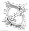 Fig. 01 - Miter gear transmission