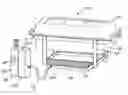 Fig. 01 - Contained flame heating system and method for maintaining chafing dishes and the like heated for prolonged periods