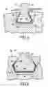 Fig. 02 - Assembly and method for the mounting of the foot of a blade of a turbine, blower, compressor, and turbine comprising such an assembly