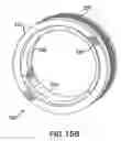Fig. 15 - Magnetically attractable components for self-sizing jewelry articles