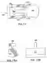 Fig. 17 - Magnetically attractable components for self-sizing jewelry articles