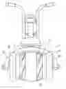 Fig. 01 - Wheel set with a decorative lamp structure