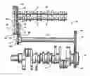 Fig. 01 - Camshaft drive system and engine assembly