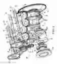 Fig. 02 - Camshaft drive system and engine assembly