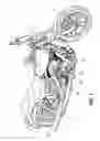 Fig. 02 - Primary housing assembly for a motorcycle engine