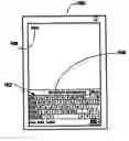 Fig. 01 - Letter and word choice text input method for keyboards and reduced keyboard systems