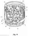 Fig. 17 - Method for repositioning articles in a washing machine