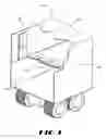 Fig. 02 - Hinge and support system for an intermediate deck in a trailer