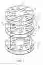 Fig. 02 - Rotating stand (carousel) bottle and tube holder
