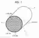 Fig. 02 - Honeycomb structure body having hexagonal cells and manufacturing method thereof