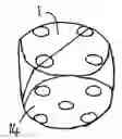Fig. 01 - Playing die