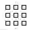 Fig. 06 - Method for patterning photoresist pillars using a photomask having a plurality of chromeless nonprinting phase shifting windows