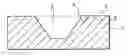 Fig. 01 - Semiconductor device having a hole or a step of normal mesa shape as viewed from any cross-section and manufacturing method of the same