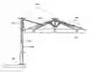 Fig. 01 - Umbrella having structural rib configured to receive electrical components and associated wiring