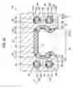 Fig. 41 - Rolling element accommodating belt for linear guide apparatus and linear guide apparatus