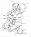 Fig. 01 - Snare-adjusting device for a snare drum