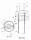 Fig. 05 - Lock mechanism of large umbrella for effecting a section-less length adjustment of telescopic shank