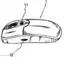 Fig. 01 - Computer mouse capable of receiving and transmitting voice via the Internet
