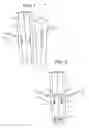 Fig. 02 - Height adjustable supports for table tops and like fixtures