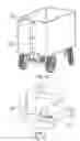 Fig. 09 - Cart with precision steering for transporting materials