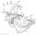 Fig. 01 - Removable vehicle seat cowl