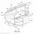 Fig. 32 - Devices for securing panels over an opening, and panels having the devices
