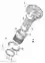 Fig. 05 - Secondary retainer for a downhole hammer bit