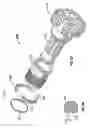 Fig. 06 - Secondary retainer for a downhole hammer bit