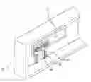 Fig. 01 - Button assembly of dishwasher