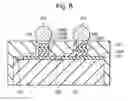 Fig. 07 - Technique for moderating stresses cause by a difference in thermal expansion coeffiecients between a substrate and an electronic component