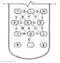 Fig. 01 - Method for inputting words in an electronic appliance with buttons of inputting words