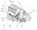 Fig. 01 - Piston engine with integrated balance shafts
