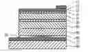 Fig. 01 - Light emitting device having a composition modulation layer of unequal amounts of at least two elements between an n-type contact layer and a transparent electrode