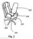 Fig. 03 - Wireless keyboard for chair