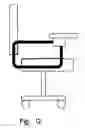 Fig. 13 - Wireless keyboard for chair