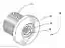 Fig. 01 - Submersible LED light fixture