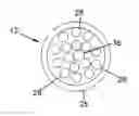 Fig. 01 - Fiber optic cable thermal protection device and method
