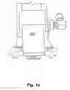 Fig. 11 - Automated, low profile drilling/bolting module with gripper