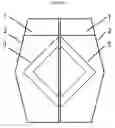 Fig. 05 - System of products having complimentary outer surface contours and indicia