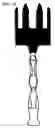 Fig. 14 - Tool handle with finger positioning guide
