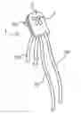 Fig. 01 - Fastening device for scarves, headgear and the like