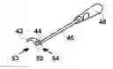 Fig. 01 - Method of using a device to lift, move and flip foods