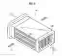 Fig. 10 - Drum washing machine and clothes dryer using peltier thermoelectric module