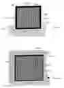 Fig. 13 - Window assembly for school bus