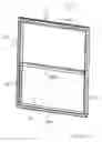 Fig. 16 - Window assembly for school bus