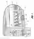 Fig. 02 - Cooled instrument panel compartment for a vehicle