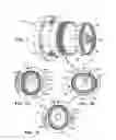 Fig. 02 - Harmonic drive gear assembly with asymmetrical wave generator and associated flexspline
