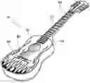 Fig. 01 - Method of applying a graphic design to a guitar